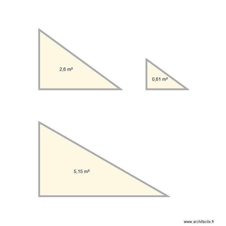 Structure panneaux solaire 1. Plan de 3 pièces et 8 m2