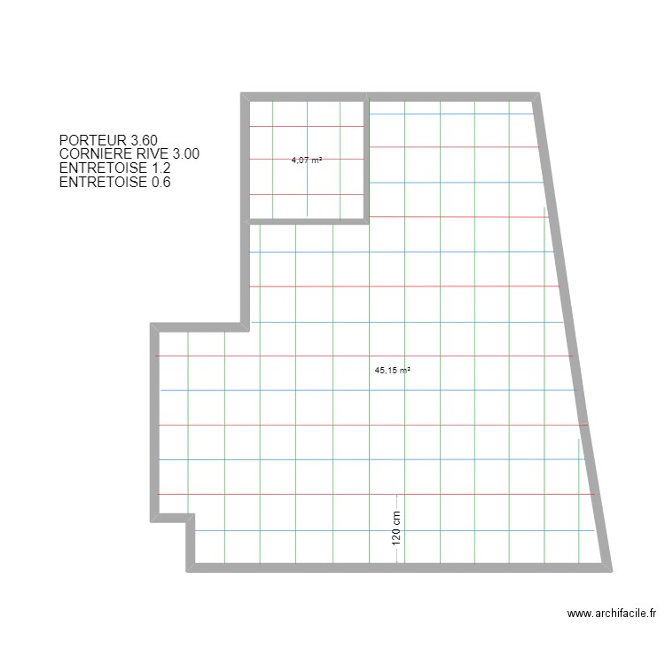 65 CLEMENCEAU LOCAL CO. Plan de 2 pièces et 49 m2