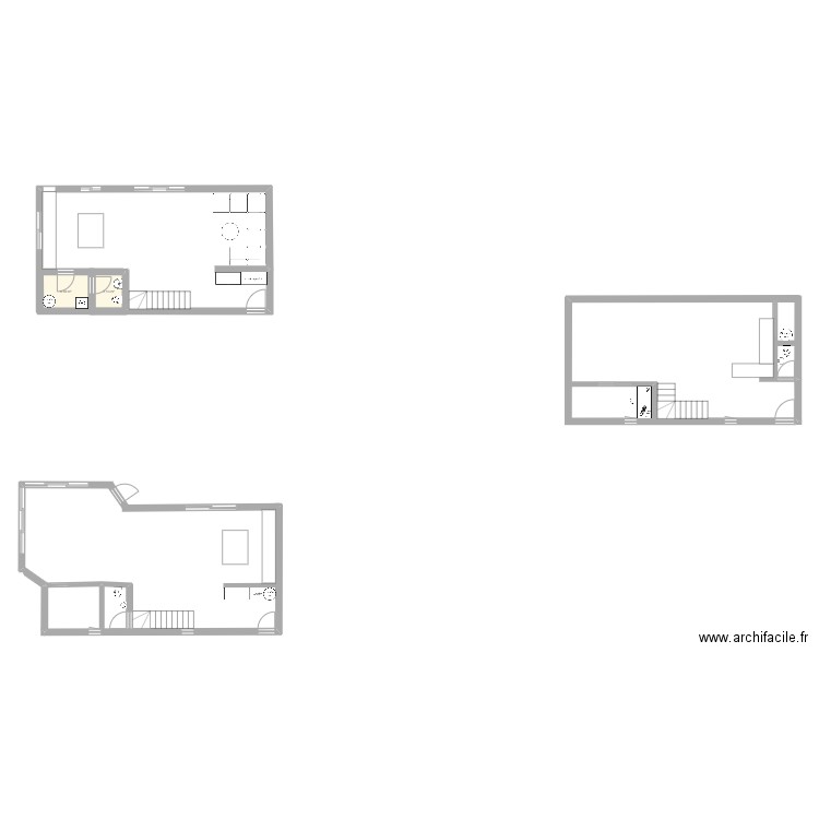 L'Orme. Plan de 2 pièces et 6 m2