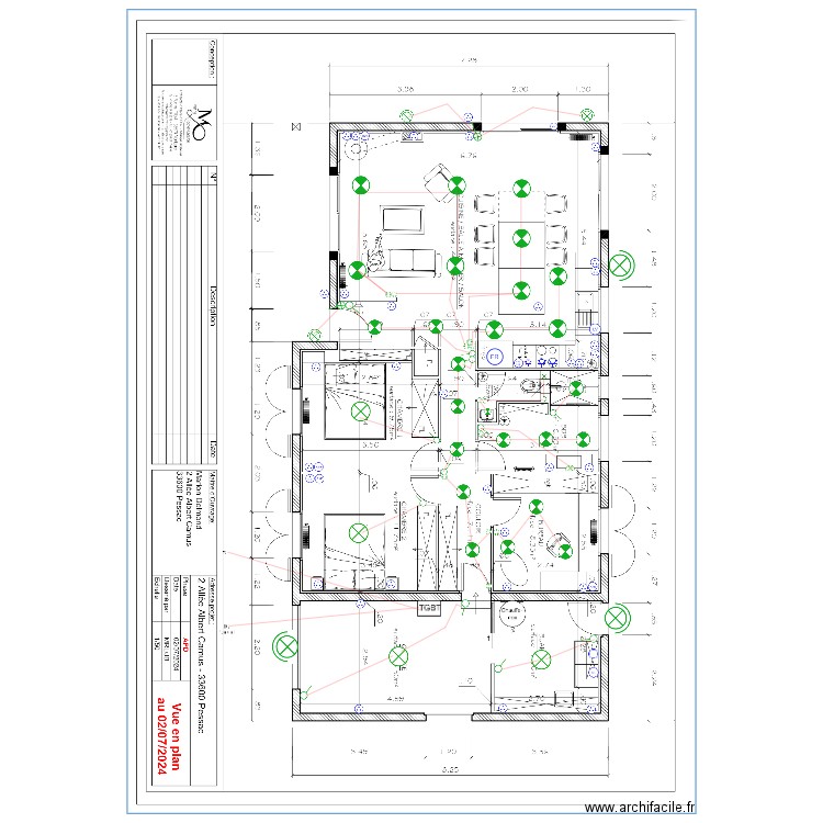 pessac. Plan de 0 pièce et 0 m2