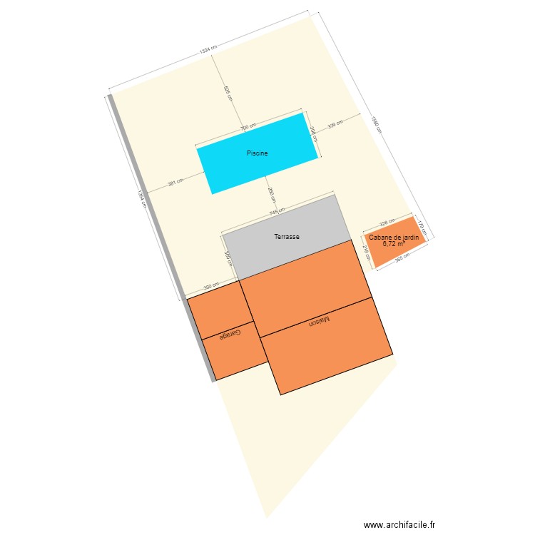 Demande de travaux. Plan de 0 pièce et 0 m2