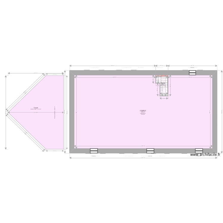 STEWART. Plan de 8 pièces et 283 m2