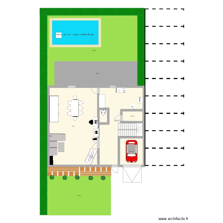 Johan. Plan de 10 pièces et 345 m2