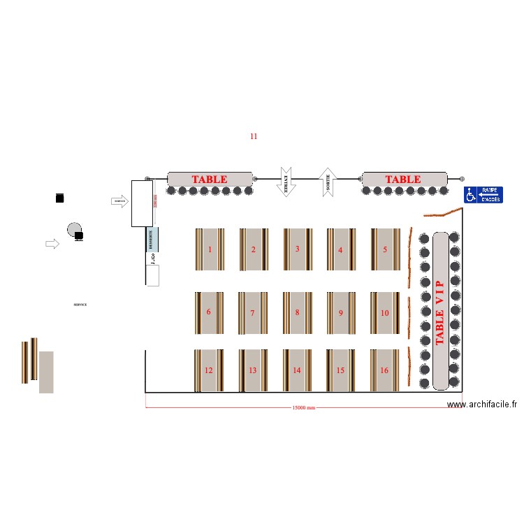 Salle Noel 2024.1. Plan de 0 pièce et 0 m2