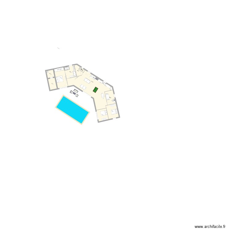 implantation maison 2. Plan de 0 pièce et 0 m2