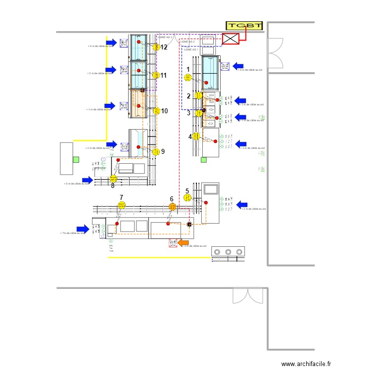 sanofi modif. Plan de 0 pièce et 0 m2