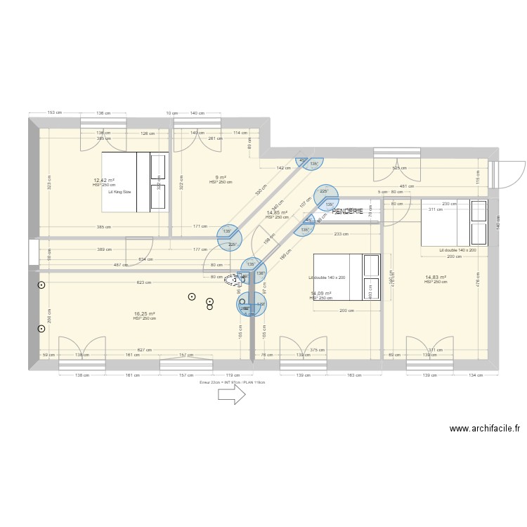 GRNNTT 17. Plan de 7 pièces et 83 m2