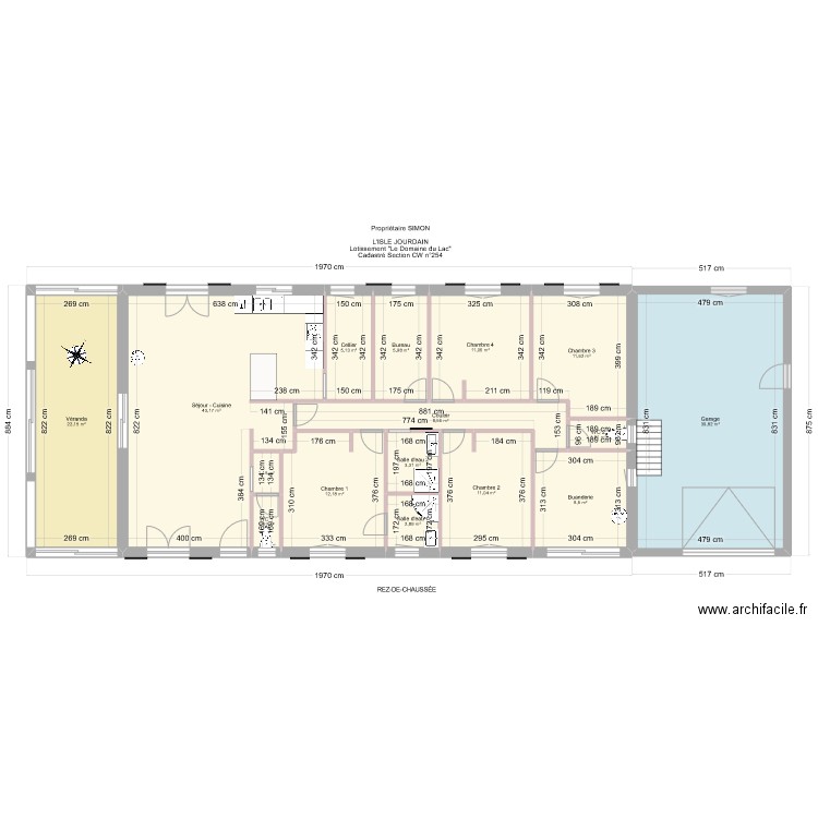 LIJ FSPAULO COTES 2024-04. Plan de 18 pièces et 231 m2