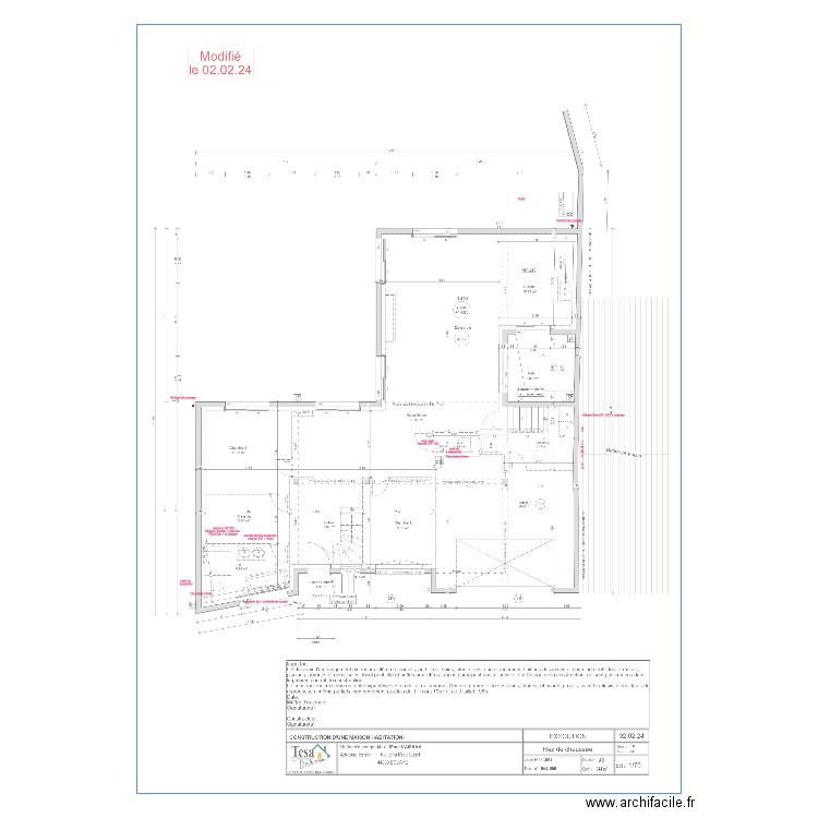 camra Plomb RDC . Plan de 0 pièce et 0 m2