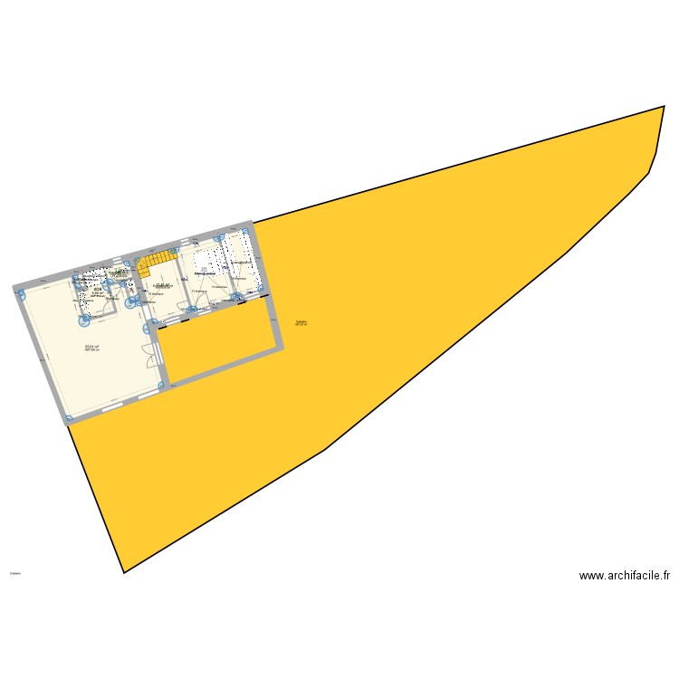 NAJARI 6. Plan de 12 pièces et 132 m2