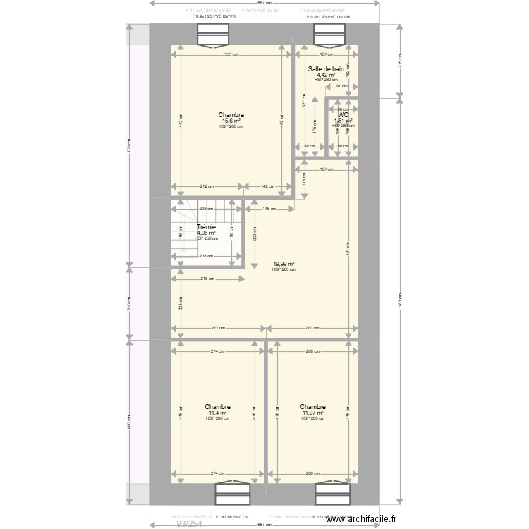 ML24016548 FAZAZI. Plan de 13 pièces et 246 m2