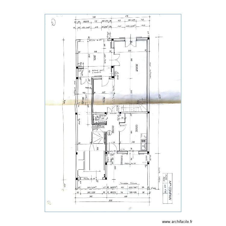 Aménagement Garage Maison Annick V. Plan de 0 pièce et 0 m2