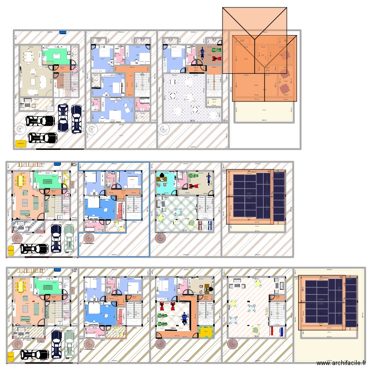 10/15 ou12/16. Plan de 125 pièces et 2674 m2