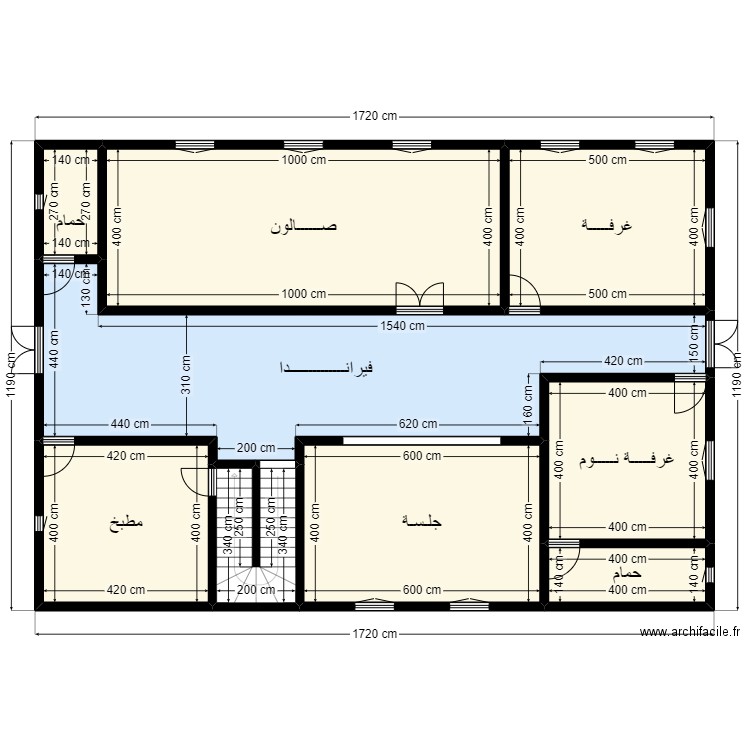 Plan de Client 32 41 62 03. Plan de 9 pièces et 181 m2