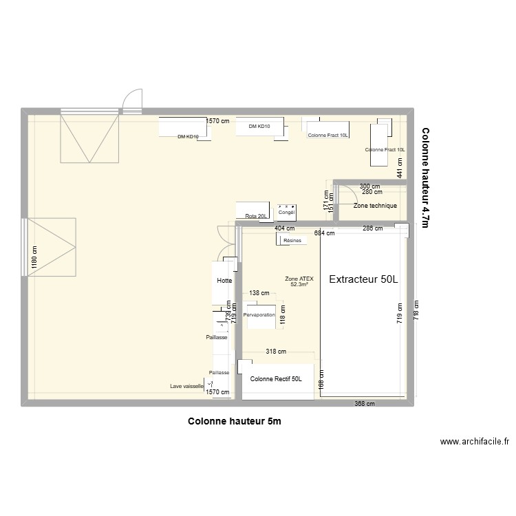 hall pilote 08/11/24. Plan de 1 pièce et 181 m2