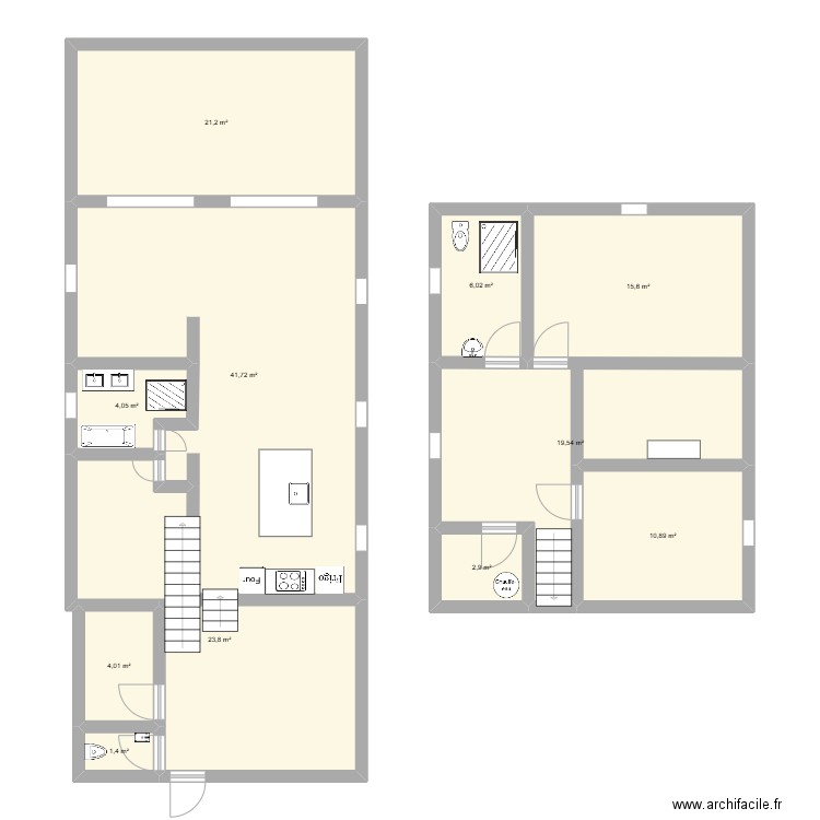 sterpenich. Plan de 11 pièces et 151 m2