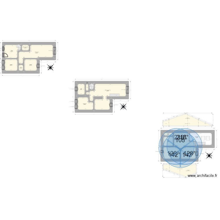 ML24018202 FRANCOIS. Plan de 17 pièces et 268 m2