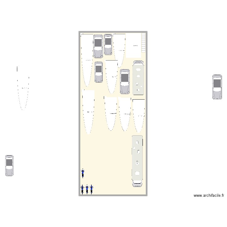 BATISSE ST APOLINNAIRE PLAN ENTREPOT. Plan de 1 pièce et 533 m2