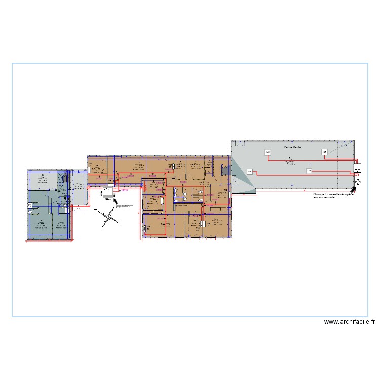 SFIC climatisation . Plan de 0 pièce et 0 m2