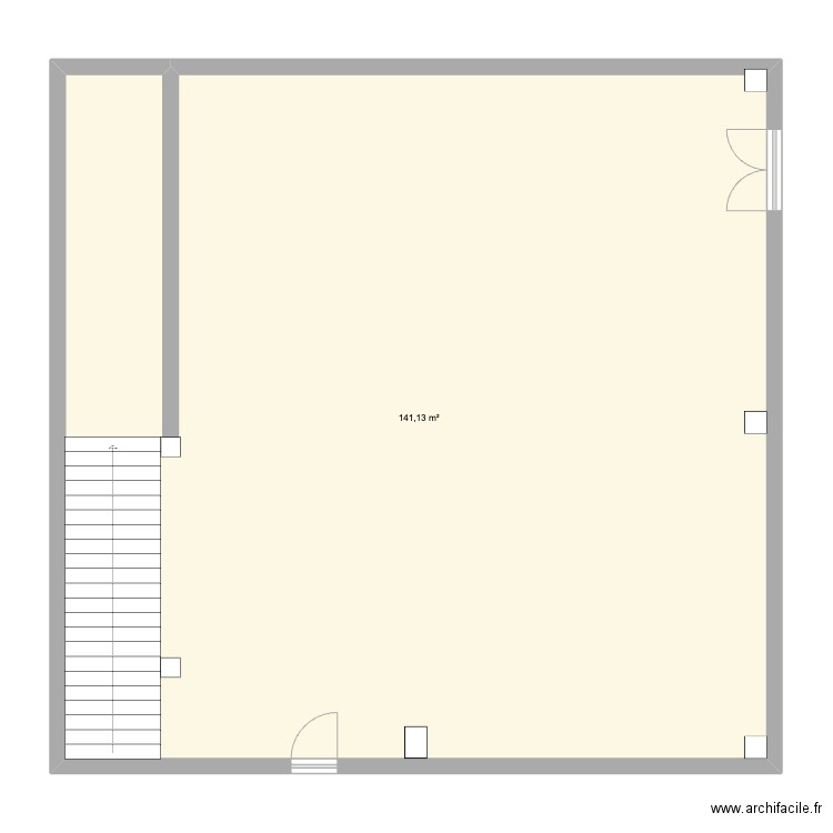 plan cysoing. Plan de 1 pièce et 141 m2