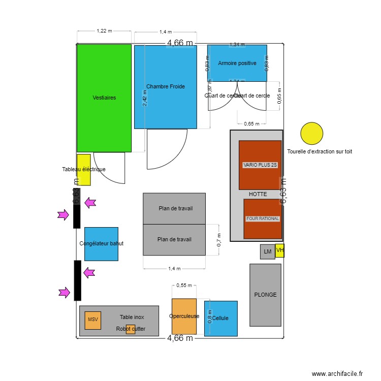 PLAN KOMORESTO. Plan de 0 pièce et 0 m2