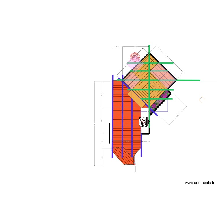 terrasses v2. Plan de 0 pièce et 0 m2