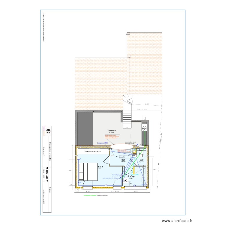 étage prises. Plan de 0 pièce et 0 m2