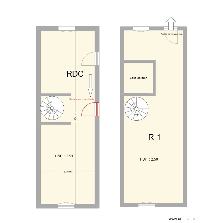 vincent. Plan de 3 pièces et 69 m2