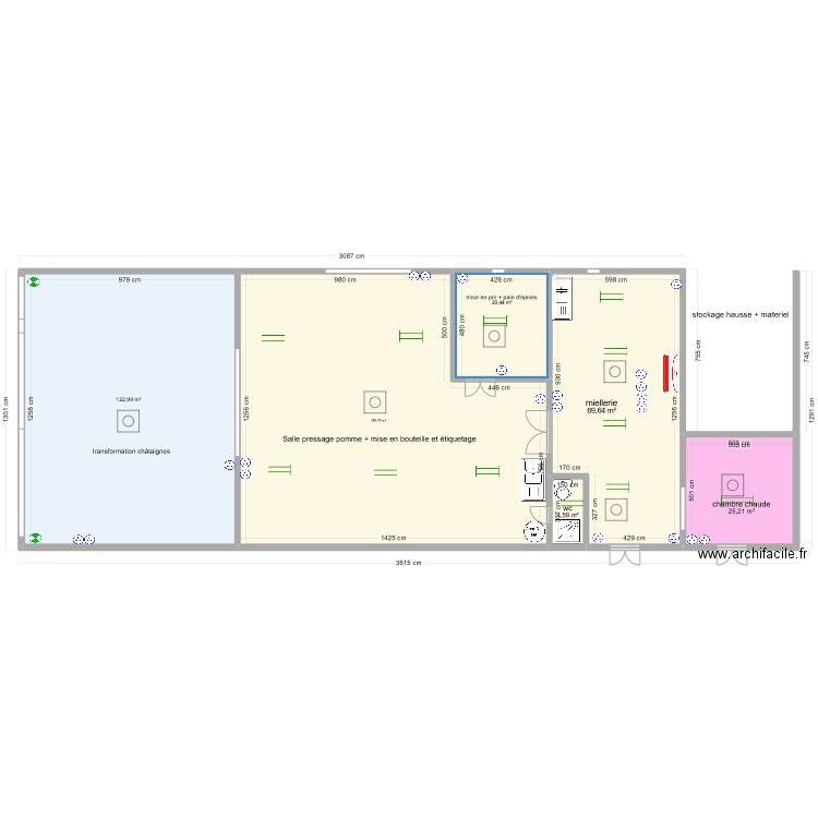 plan région occitanie. Plan de 6 pièces et 400 m2