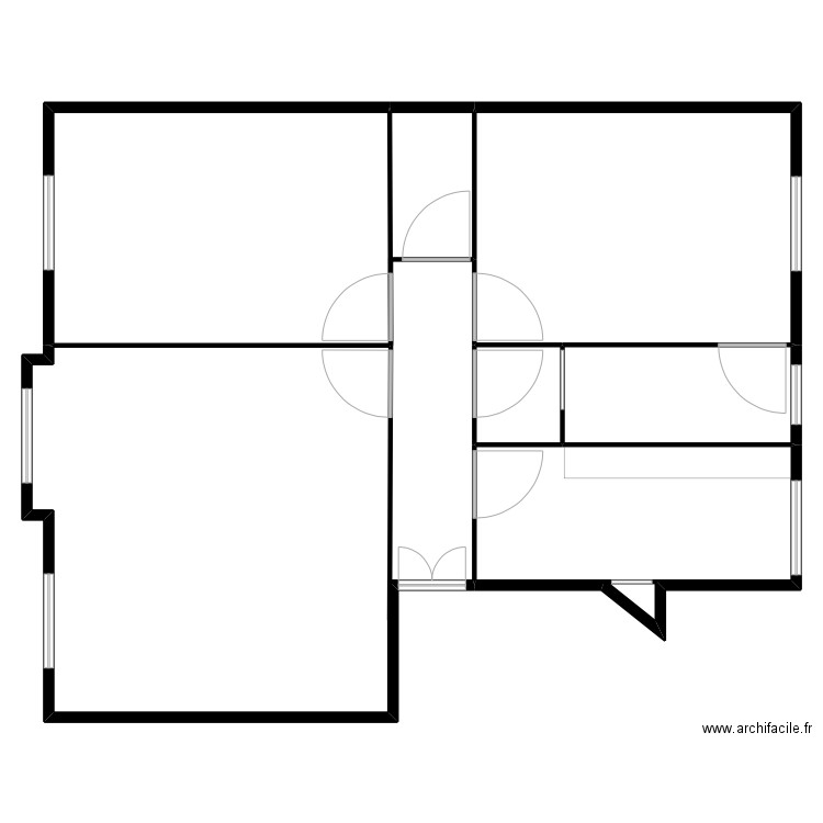 Lahere. Plan de 6 pièces et 523 m2