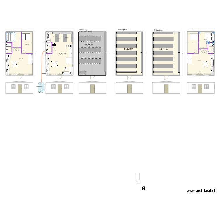 Pernik V5 - Pour Nous. Plan de 10 pièces et 328 m2