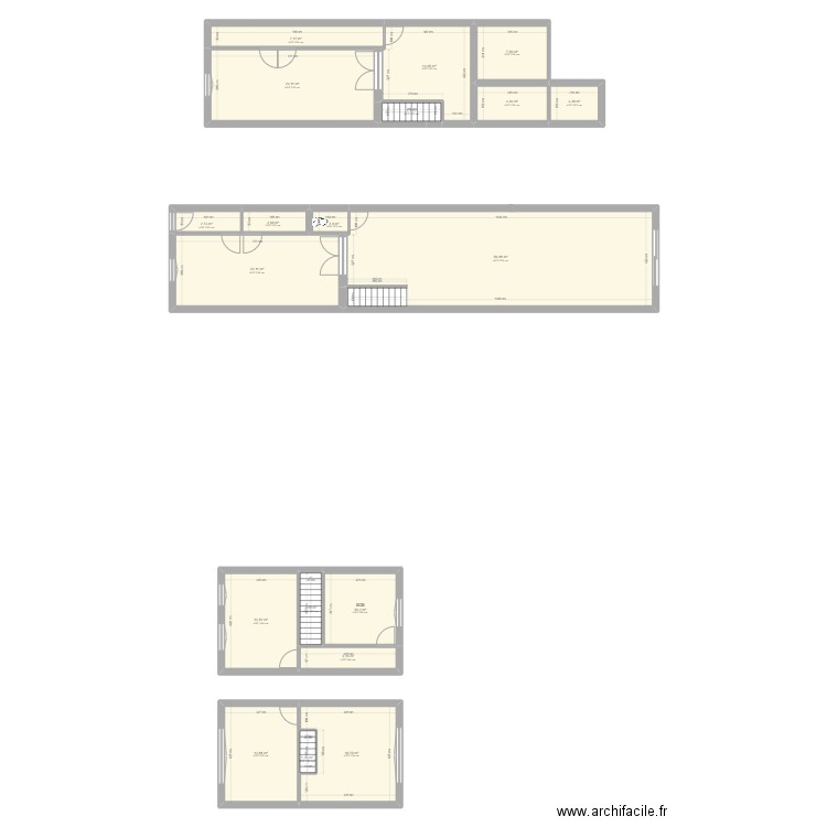 R94 Houchard. Plan de 19 pièces et 212 m2