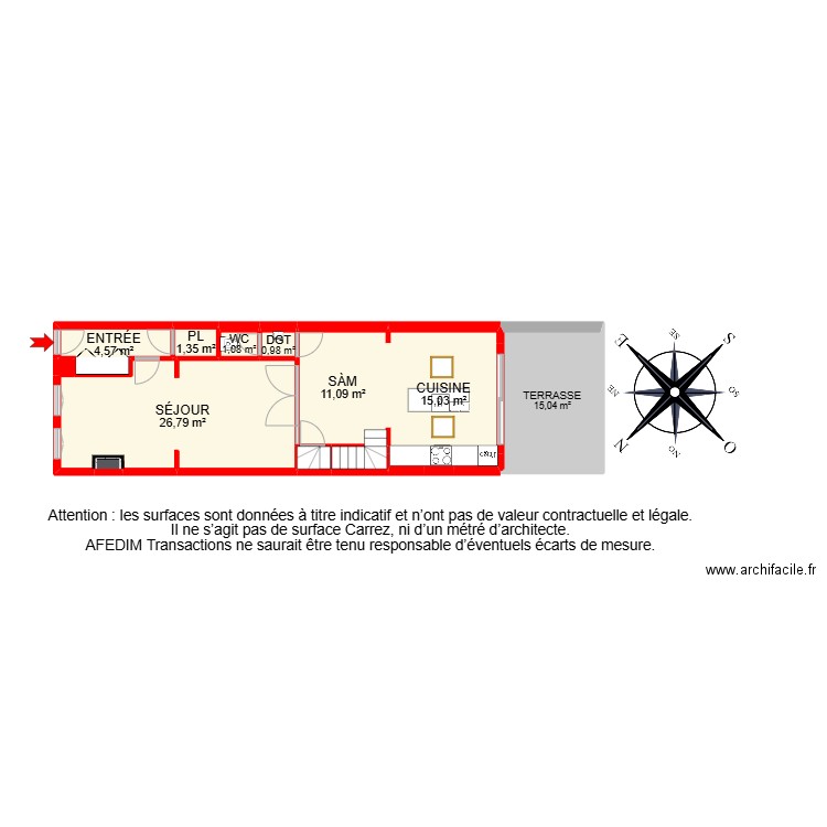 25788-. Plan de 41 pièces et 209 m2