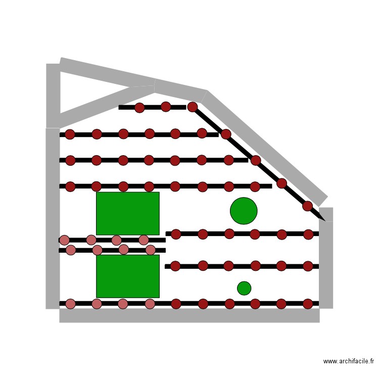 Terasse. Plan de 0 pièce et 0 m2