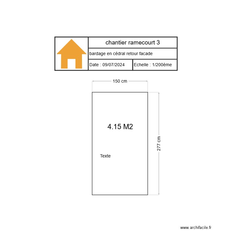 chantier ramecourt 3. Plan de 0 pièce et 0 m2