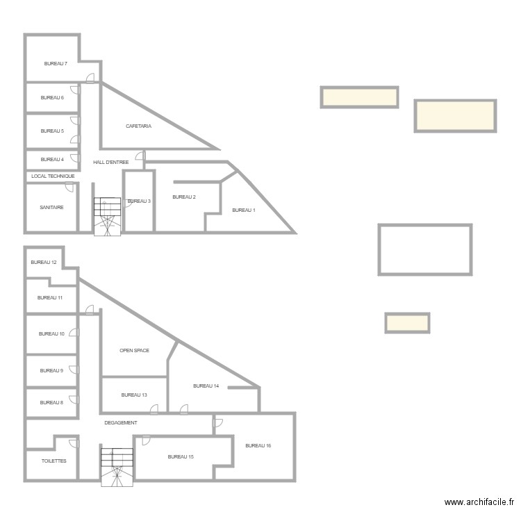 ALMA 2. Plan de 26 pièces et 111 m2