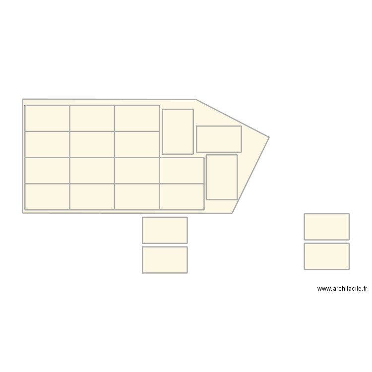 Test1. Plan de 22 pièces et 96 m2