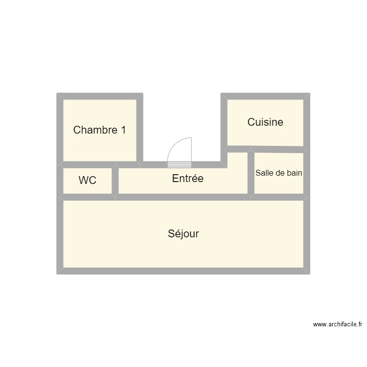 2410 FLAVIMMO R+2. Plan de 6 pièces et 9 m2