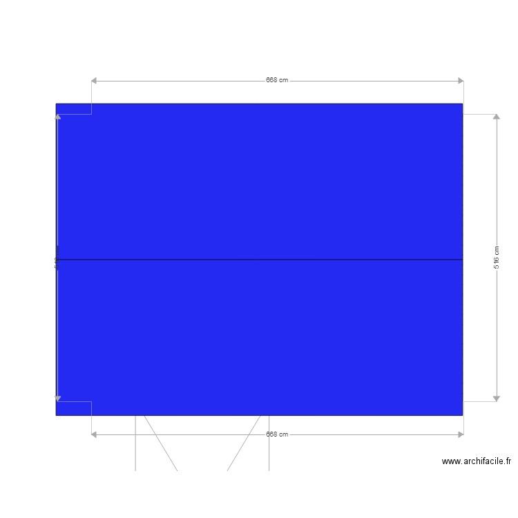 garage 1. Plan de 0 pièce et 0 m2