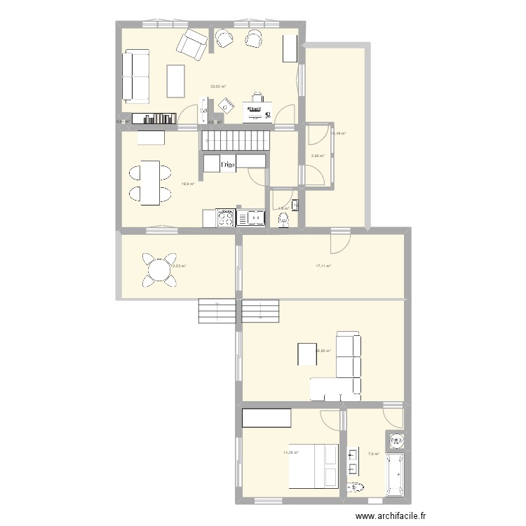 OTTROTT. Plan de 0 pièce et 0 m2