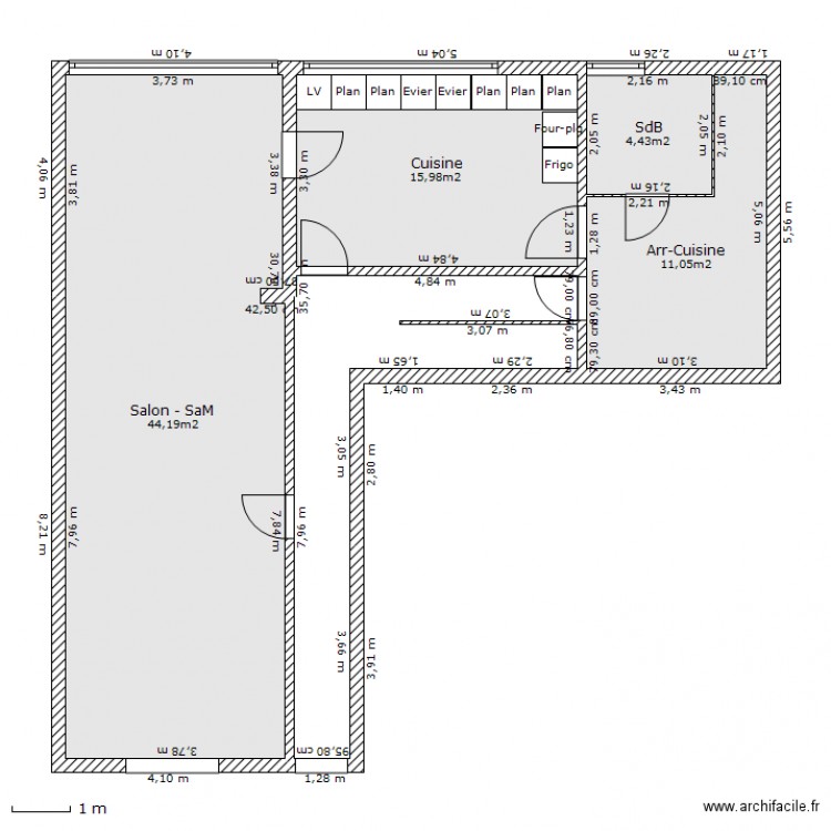 Rez de Chaussee. Plan de 0 pièce et 0 m2