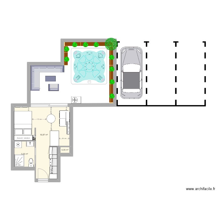 Saint mand. Plan de 0 pièce et 0 m2