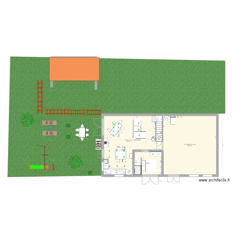 verrification perimetre murs à isoler. Plan de 0 pièce et 0 m2