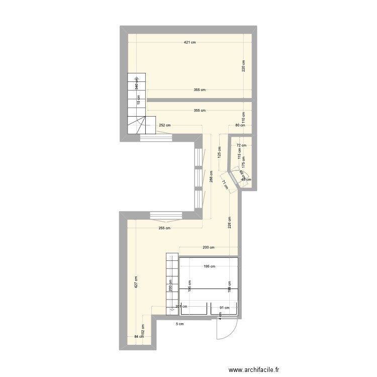 Studio CLEM 3. Plan de 0 pièce et 0 m2