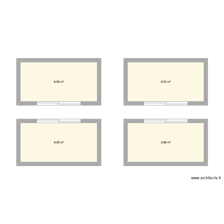 Iwami Project. Plan de 4 pièces et 36 m2