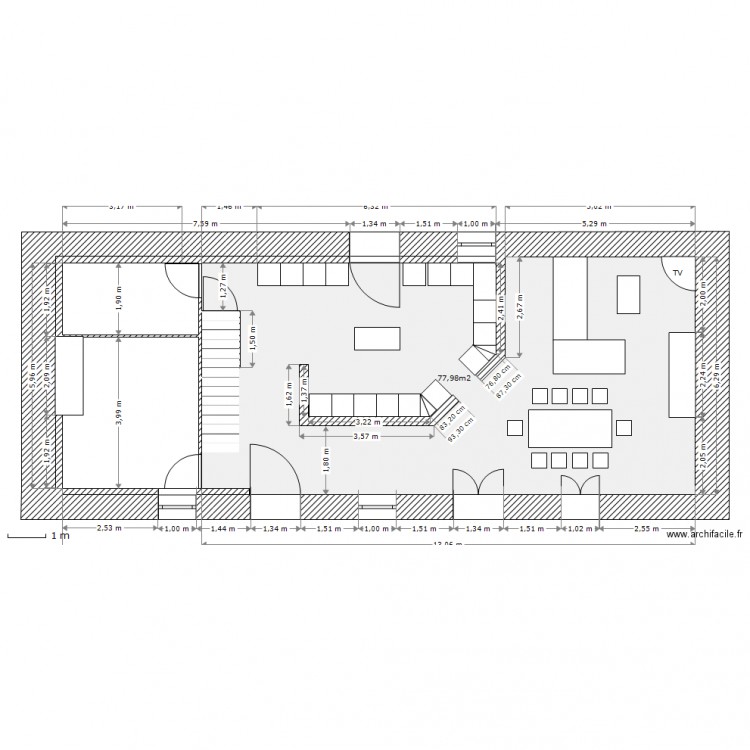 Rez de chaussee. Plan de 0 pièce et 0 m2