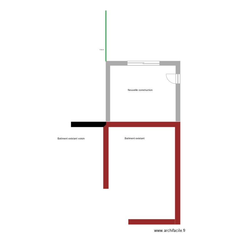 Bierges annexe. Plan de 0 pièce et 0 m2