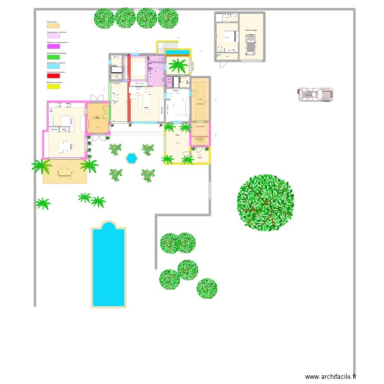 FINCA 2 / projet. Plan de 0 pièce et 0 m2