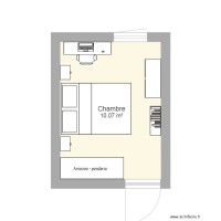 plan chambre 1