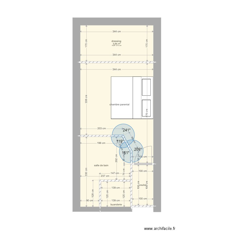 plan extension . Plan de 0 pièce et 0 m2